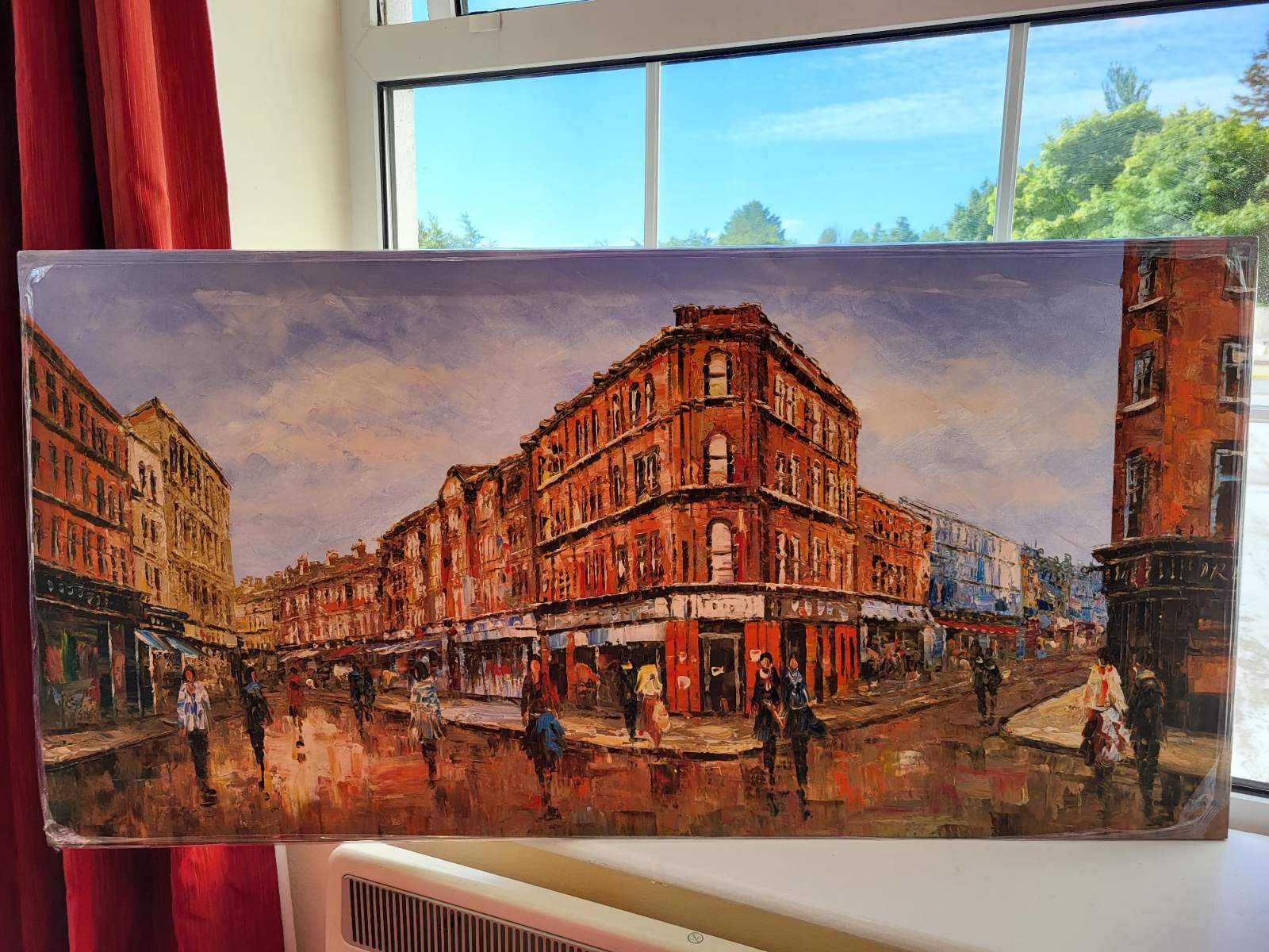 Dublin City Oil Painting Earth Galleries